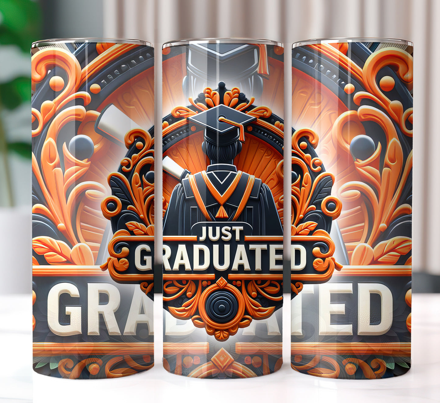 Just Graduated 20oz Sublimation Image Bundle