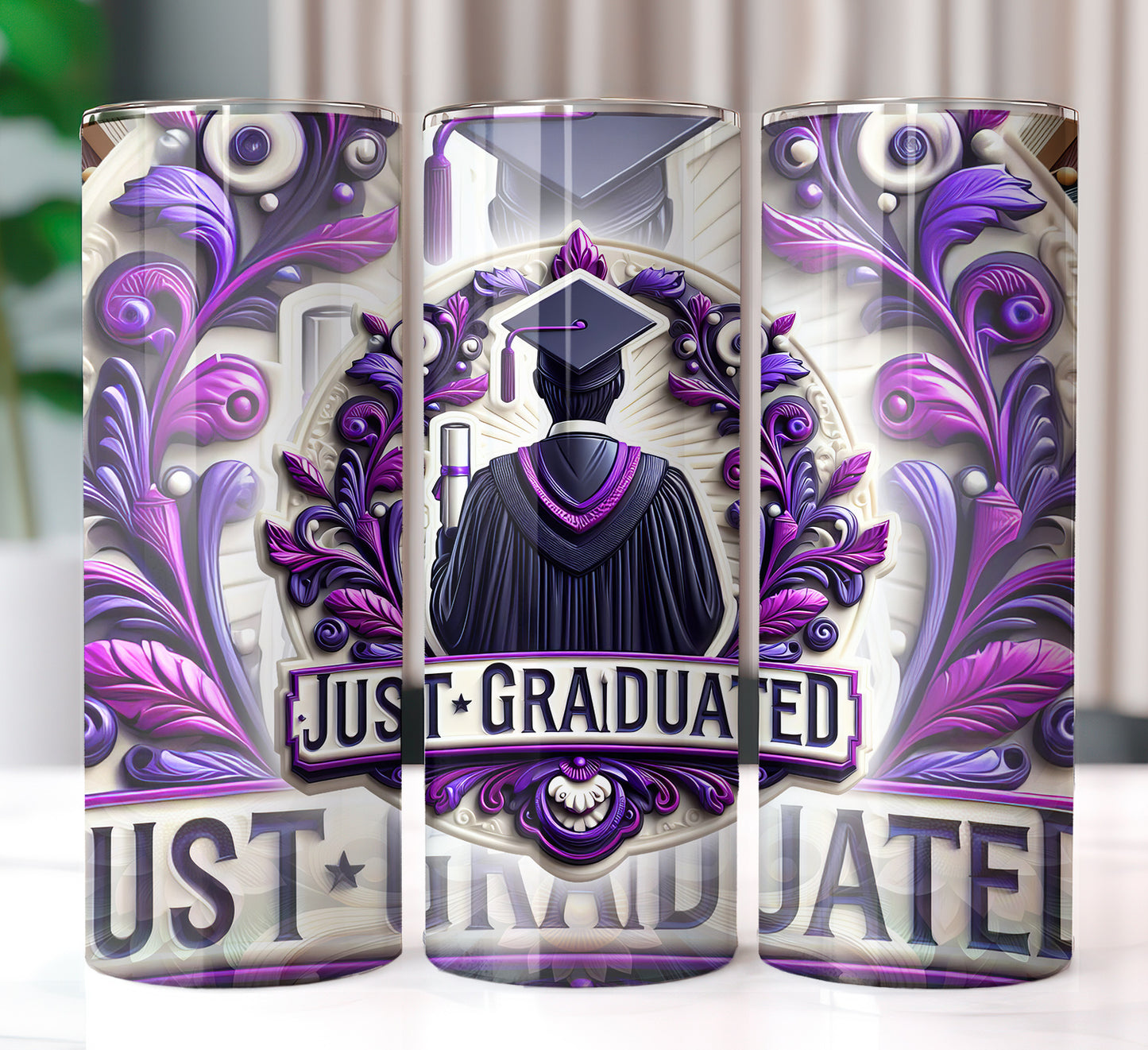 Just Graduated 20oz Sublimation Image Bundle