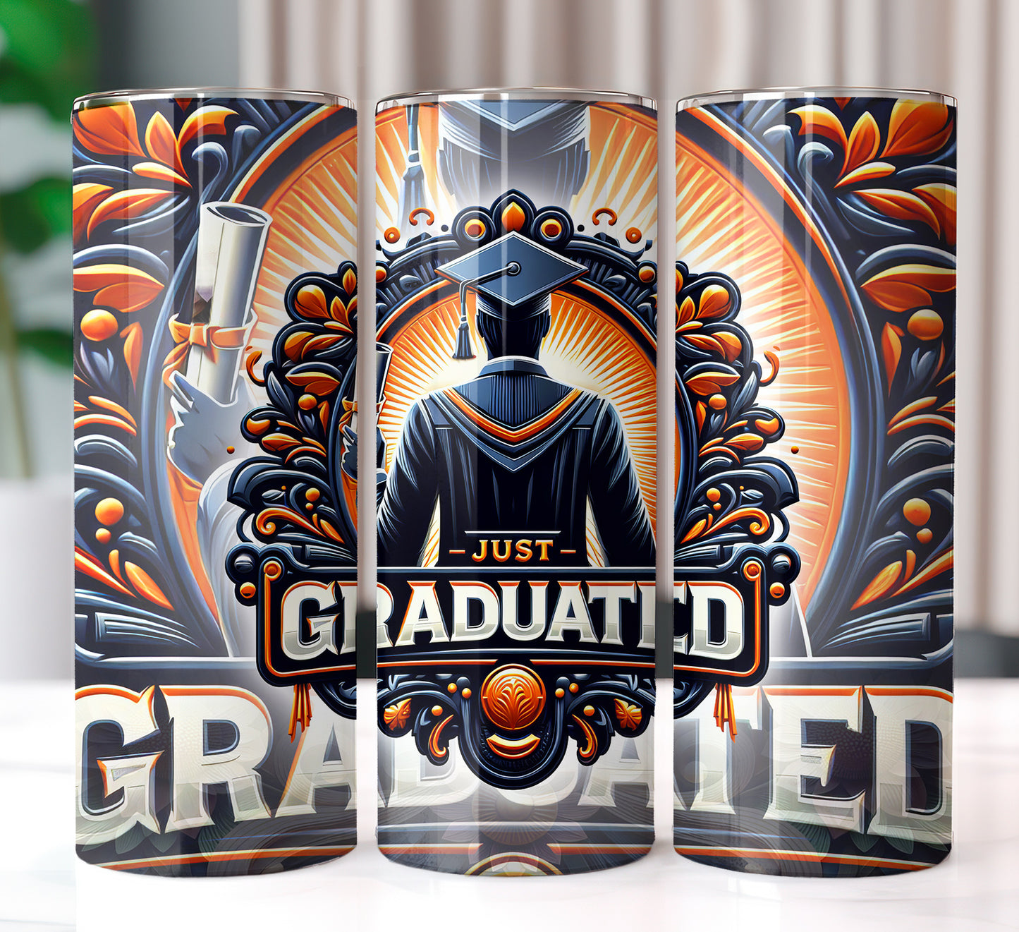 Just Graduated 20oz Sublimation Image Bundle