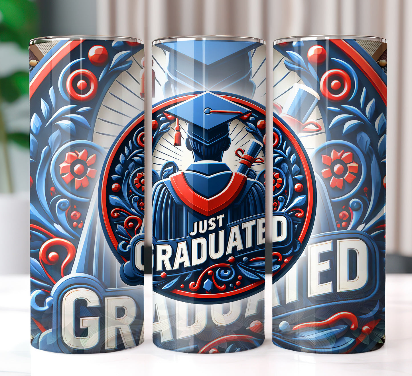 Just Graduated 20oz Sublimation Image Bundle