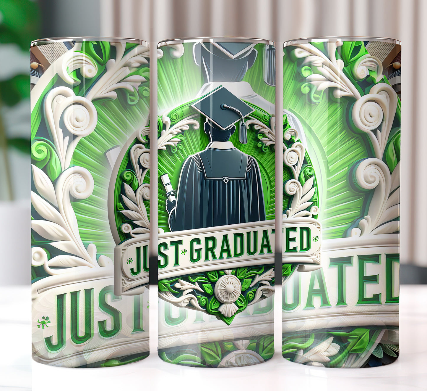 Just Graduated 20oz Sublimation Image Bundle