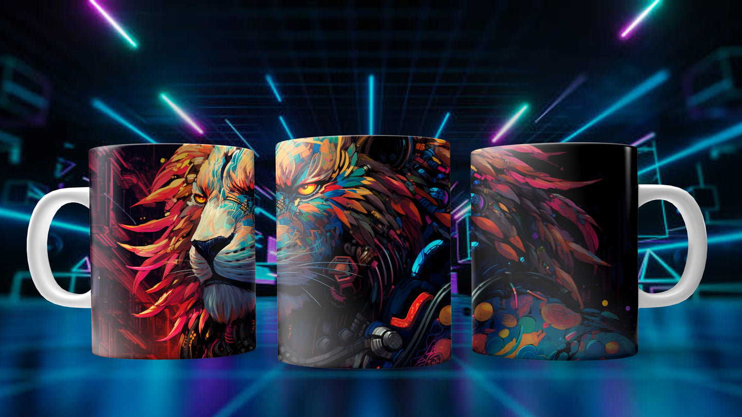 34 Robotic Sublimation Mug Images Bundle