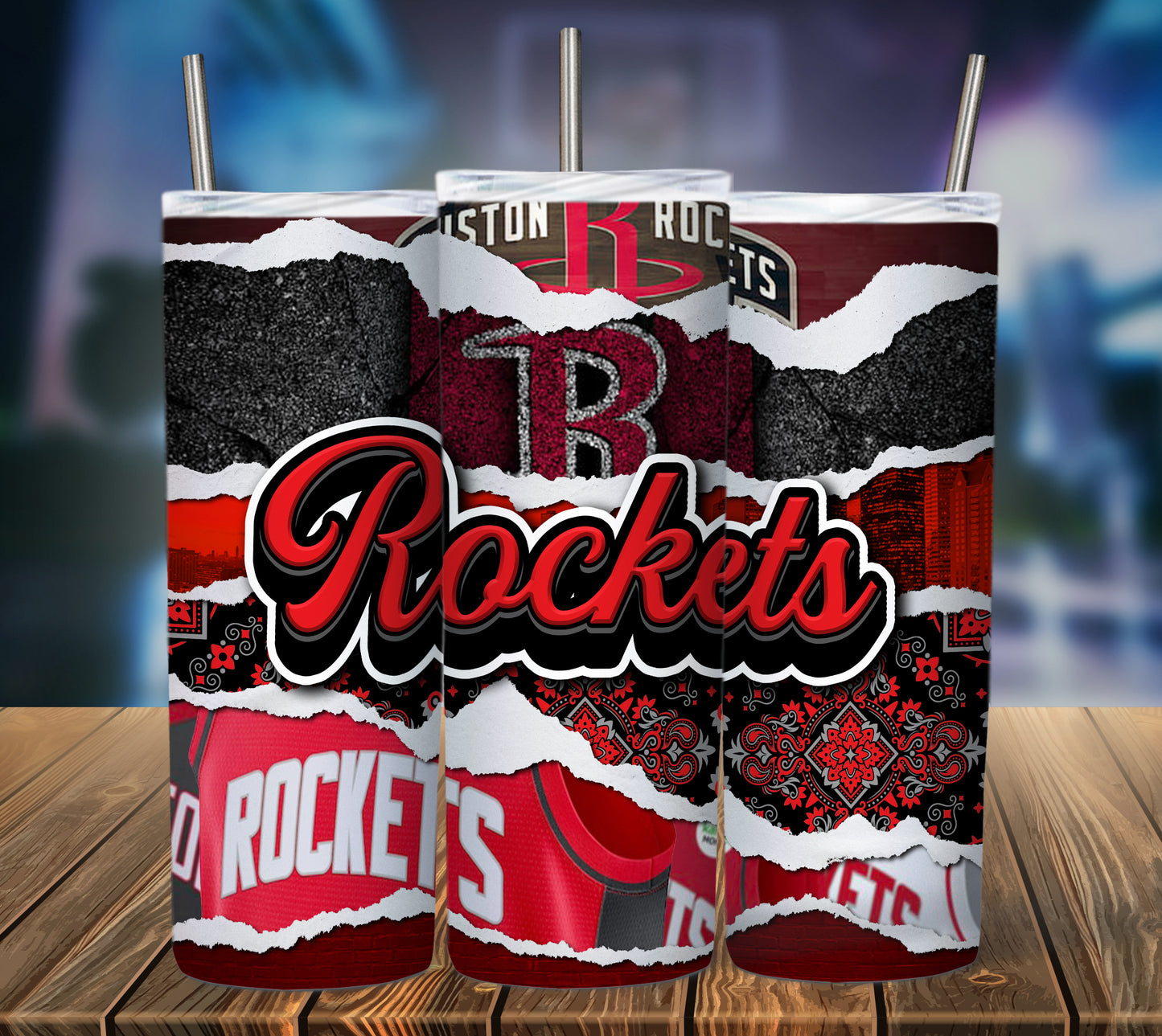 Basketball 20oz Sublimation Tumbler Image