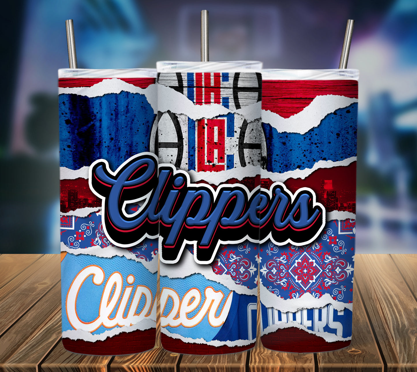 Basketball 20oz Sublimation Tumbler Image