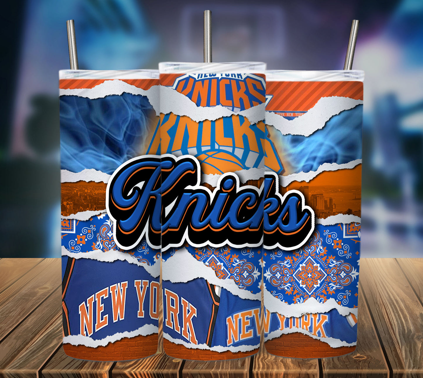 Basketball 20oz Sublimation Tumbler Image