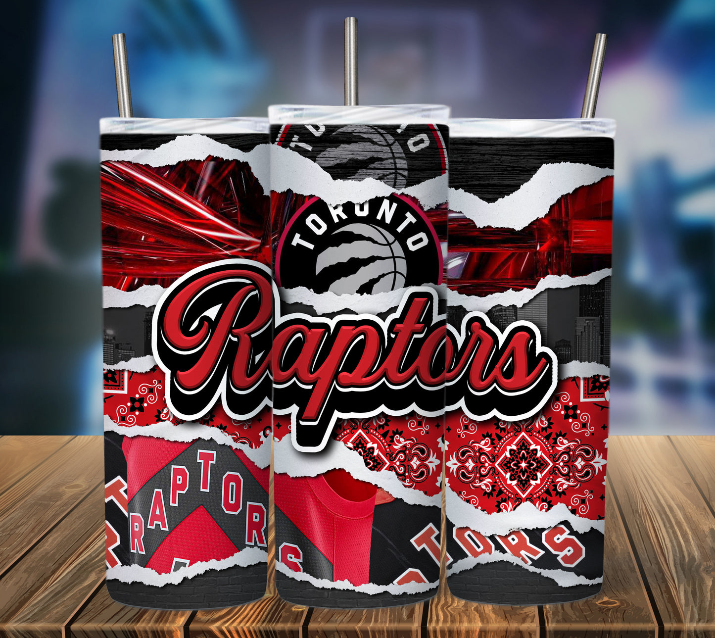 Basketball 20oz Sublimation Tumbler Image