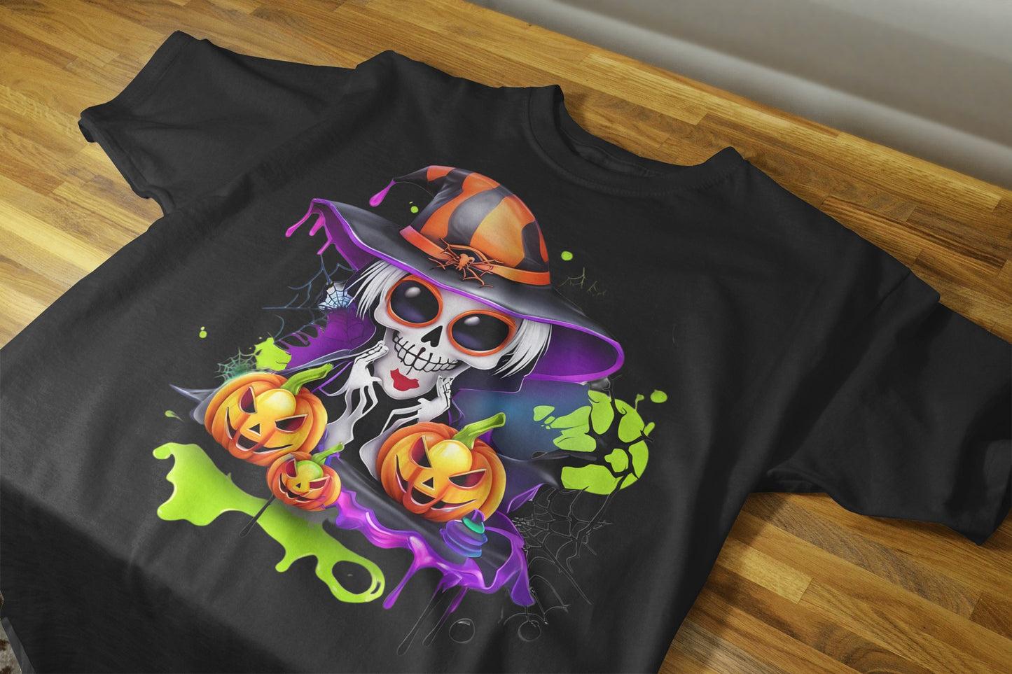 90+ Colorful Halloween Sublimation T-Shirt Images Bundle