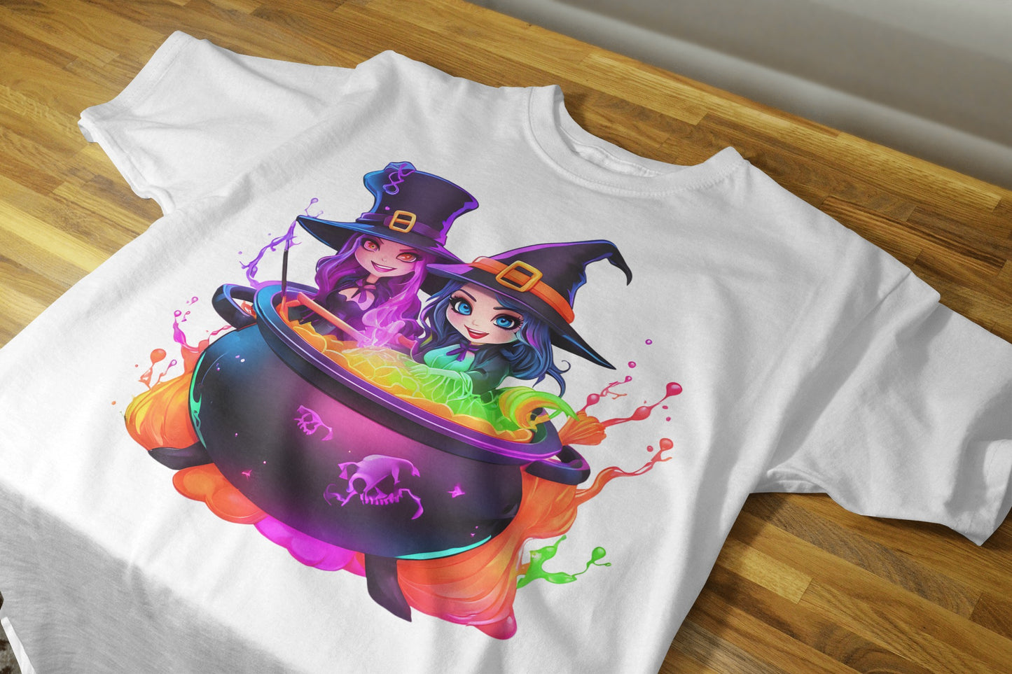 90+ Colorful Halloween Sublimation T-Shirt Images Bundle