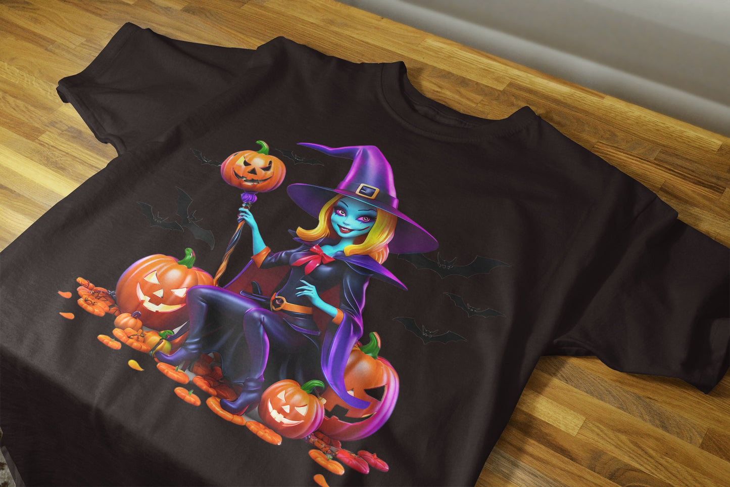 90+ Colorful Halloween Sublimation T-Shirt Images Bundle