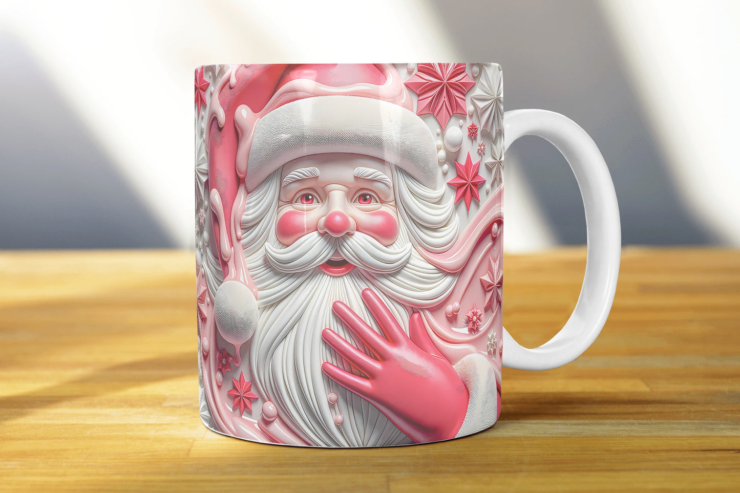 Christmas Claus Sublimation Mug Images Bundle