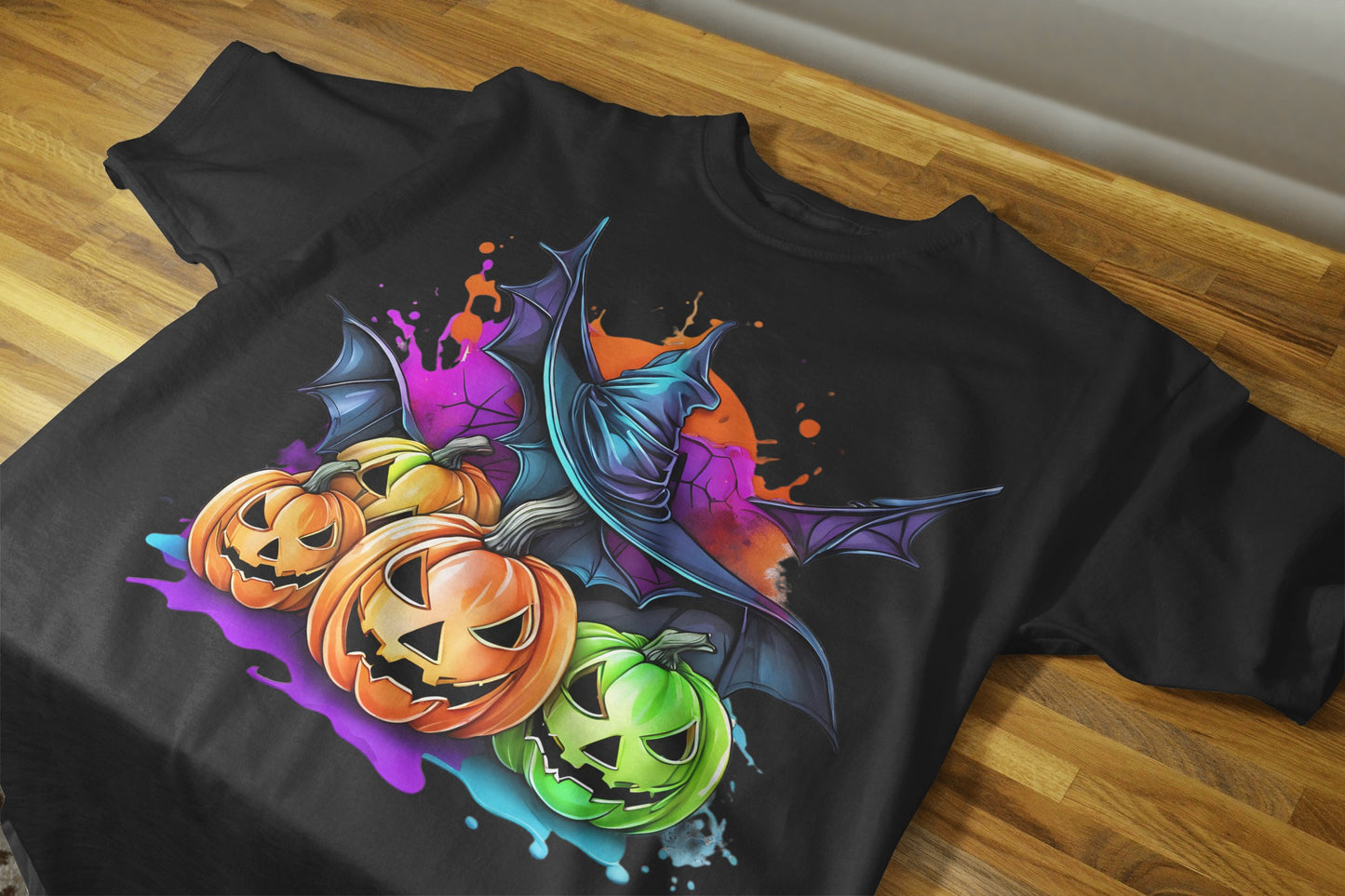 90+ Colorful Halloween Sublimation T-Shirt Images Bundle