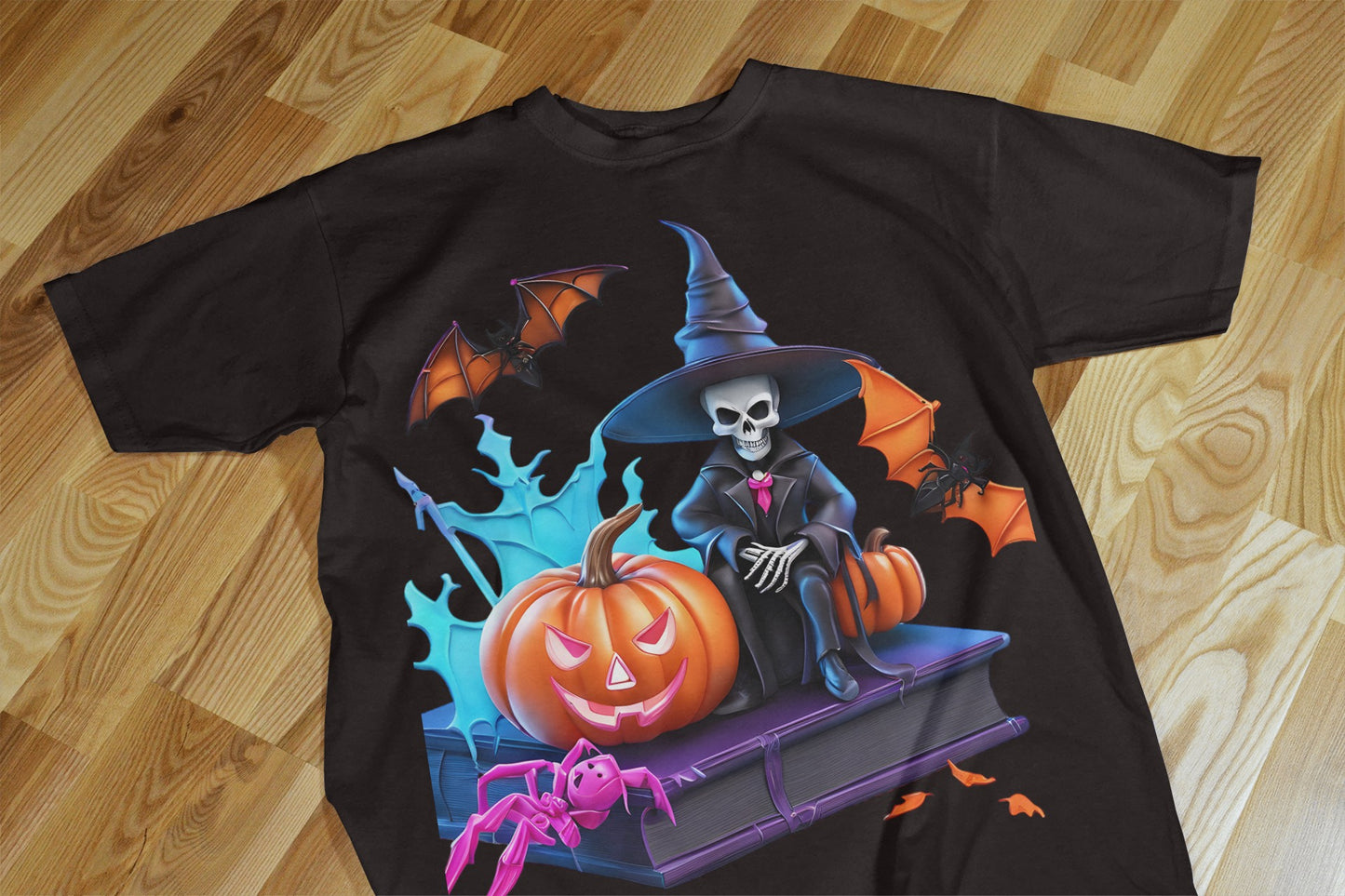 90+ Colorful Halloween Sublimation T-Shirt Images Bundle