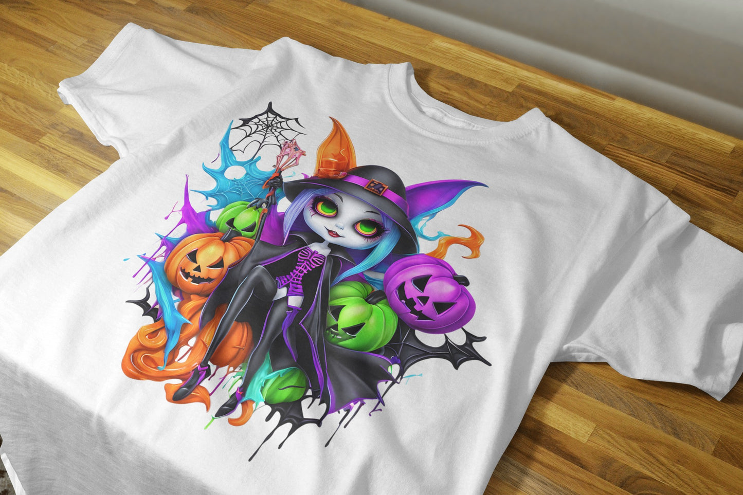 90+ Colorful Halloween Sublimation T-Shirt Images Bundle