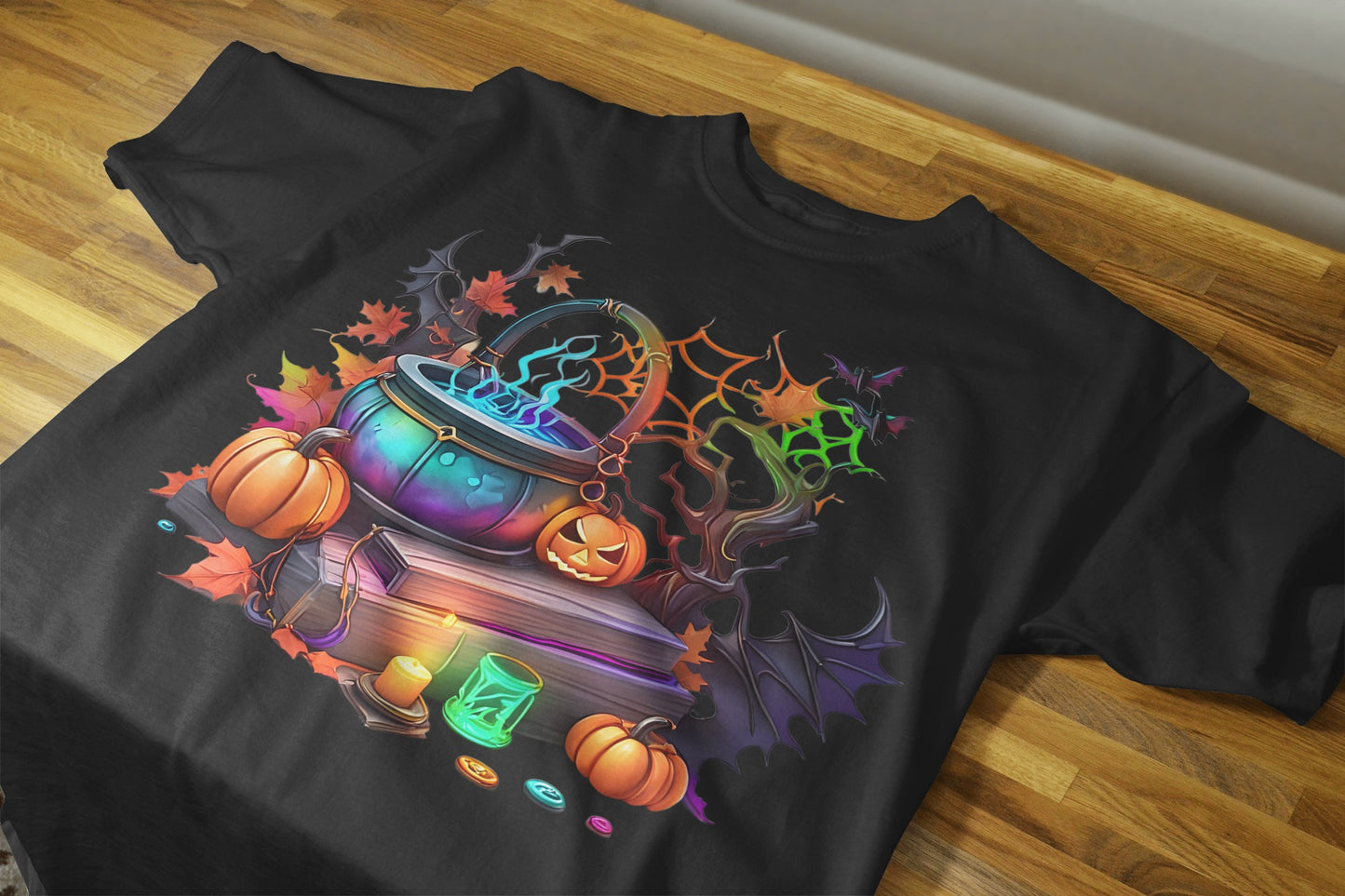 90+ Colorful Halloween Sublimation T-Shirt Images Bundle