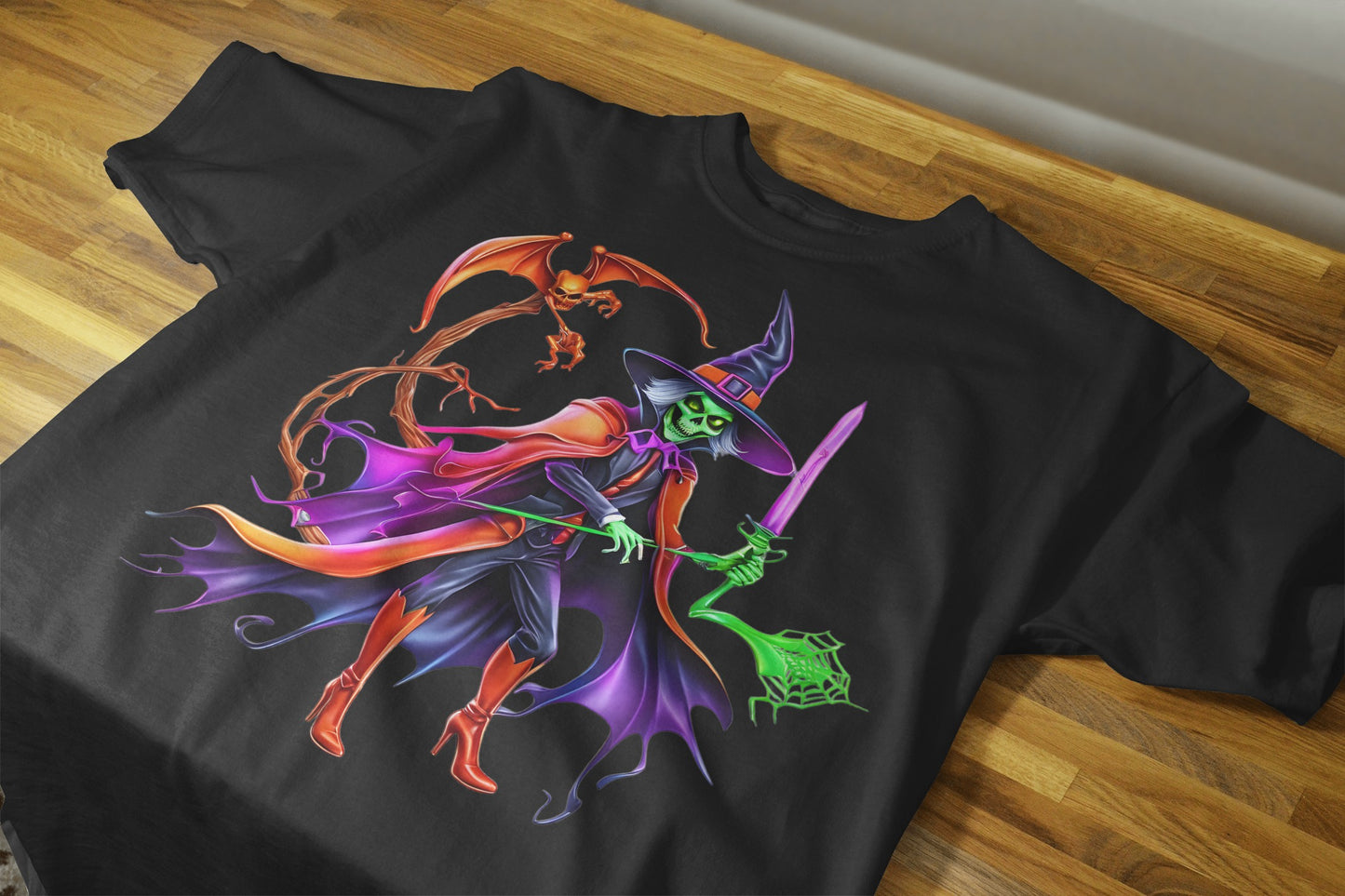 90+ Colorful Halloween Sublimation T-Shirt Images Bundle