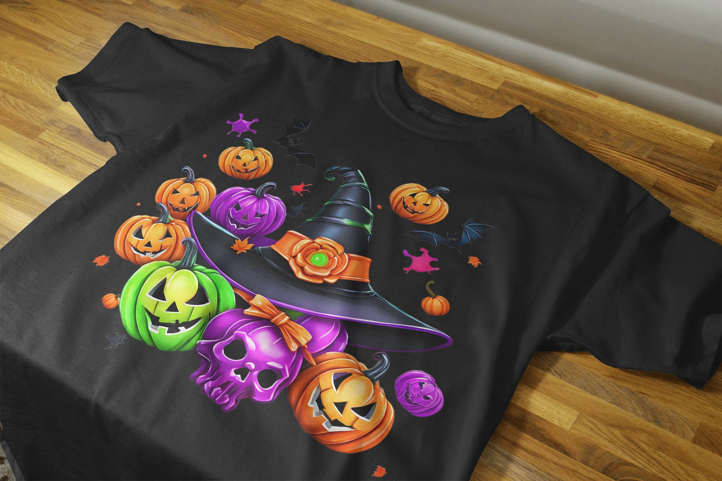 90+ Colorful Halloween Sublimation T-Shirt Images Bundle