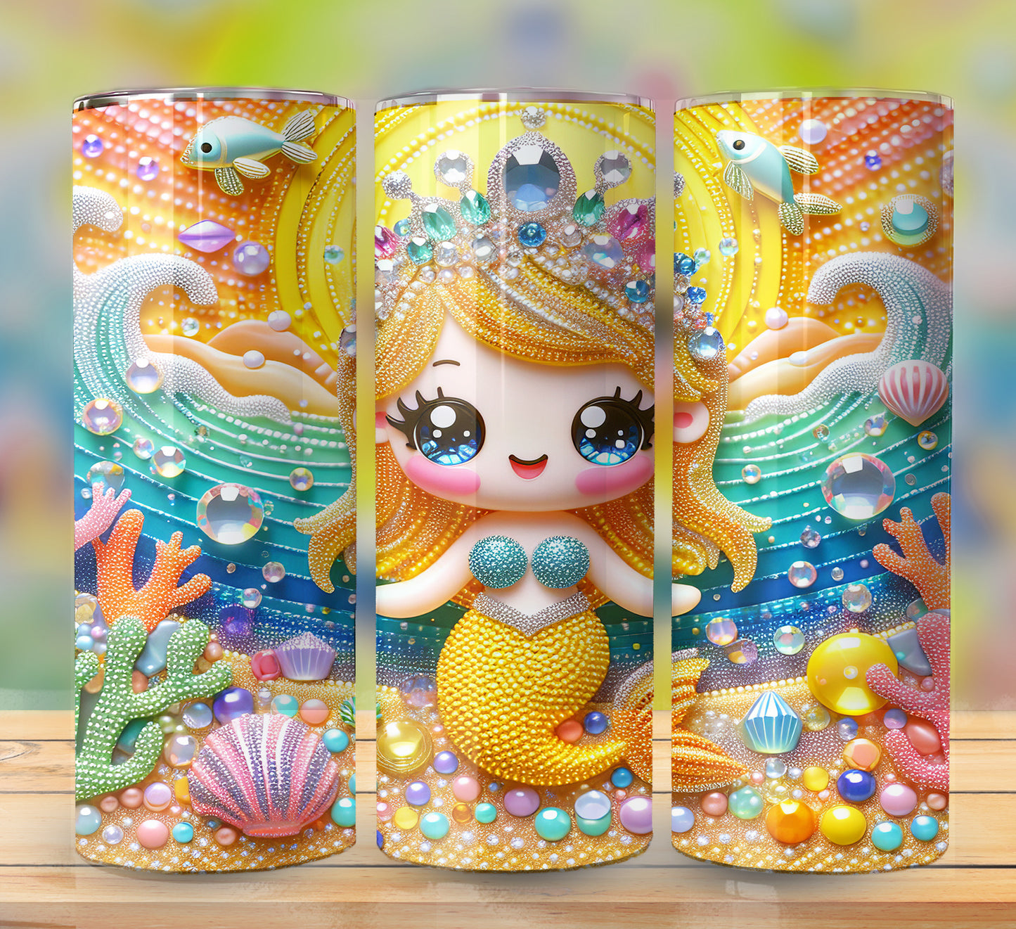 Mermaids 20oz Sublimation Image Bundle