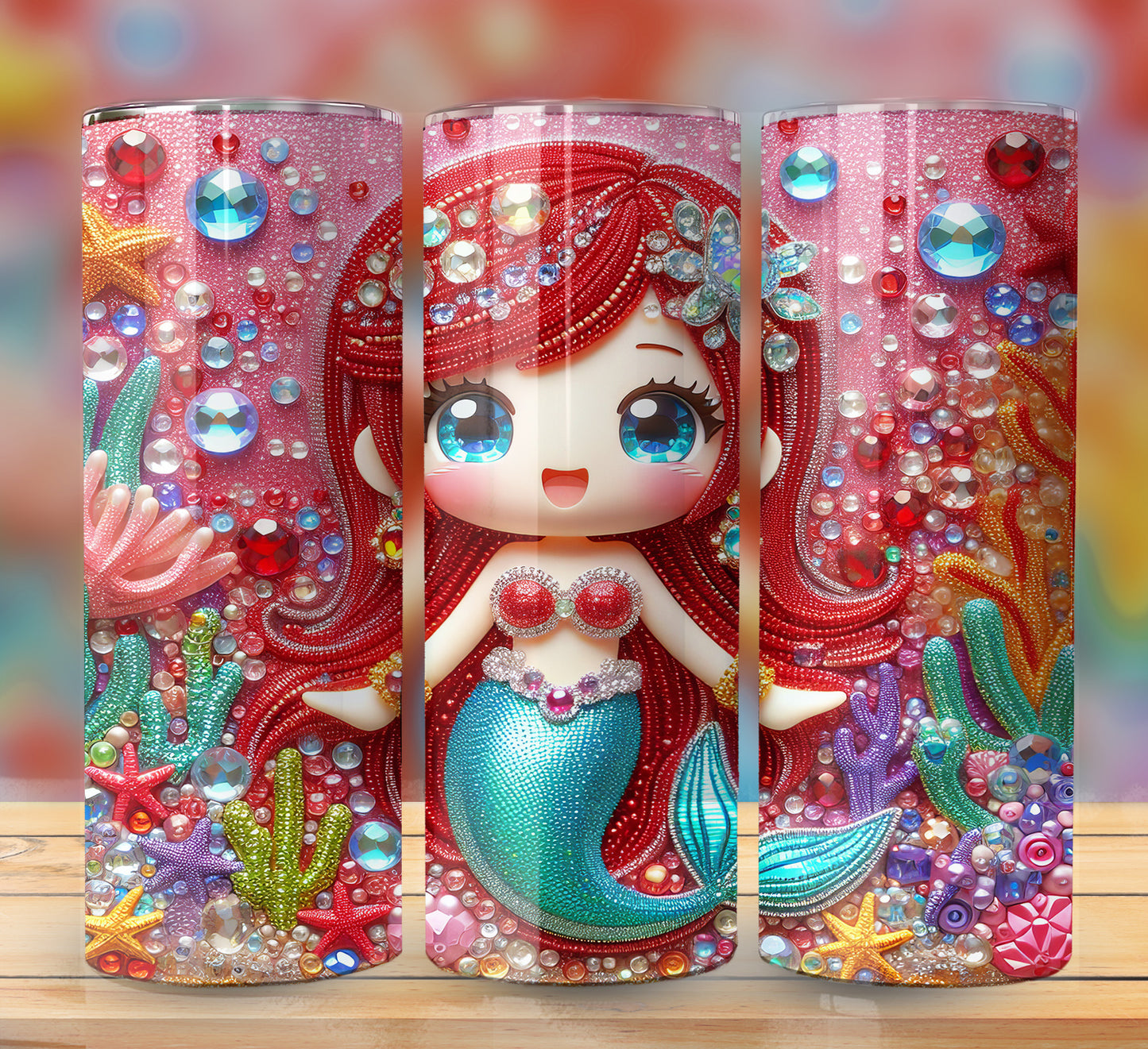 Mermaids 20oz Sublimation Image Bundle