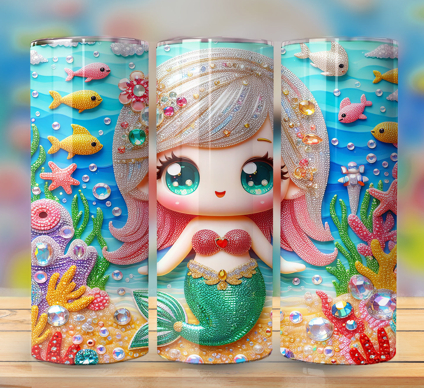 Mermaids 20oz Sublimation Image Bundle