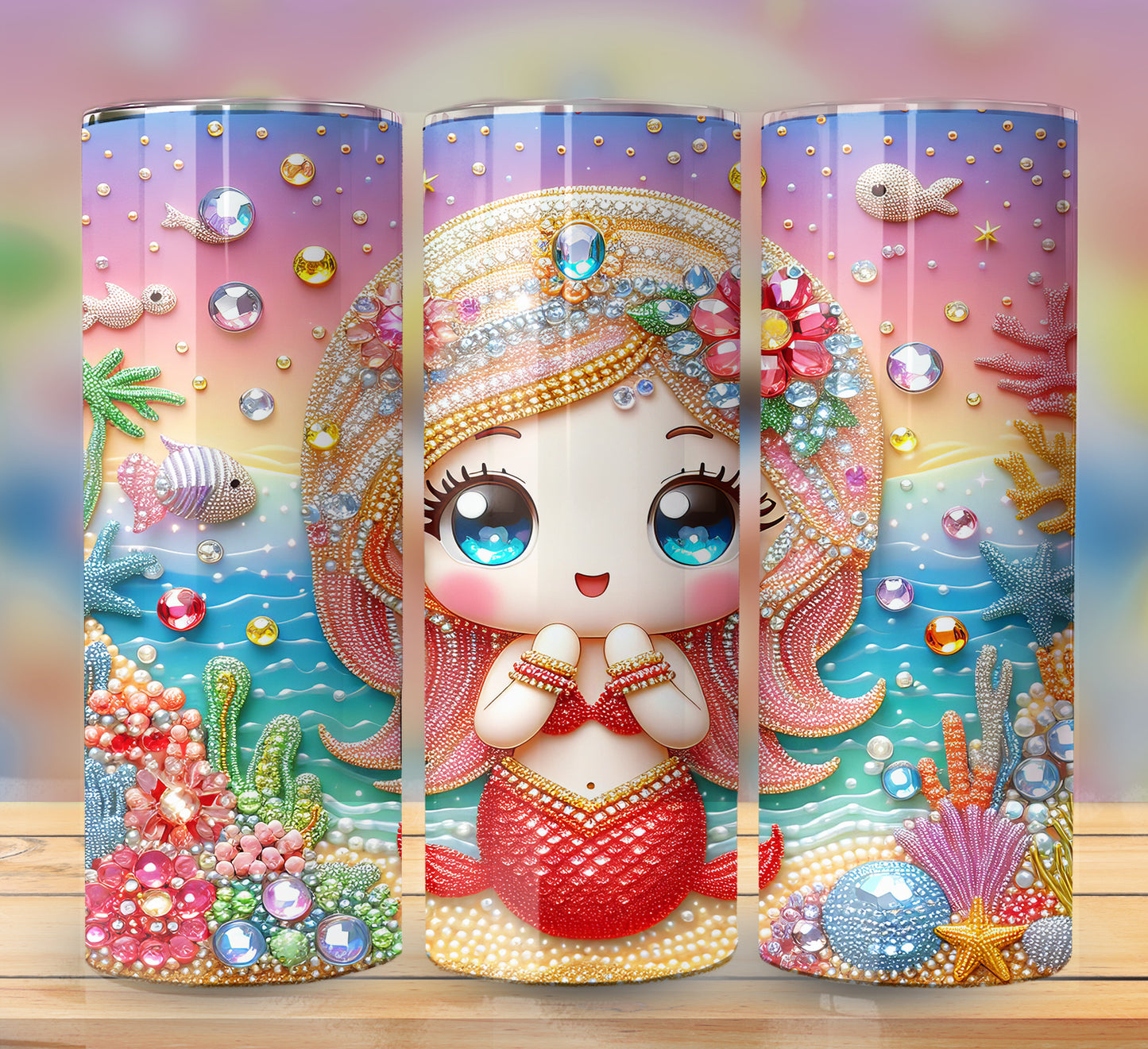 Mermaids 20oz Sublimation Image Bundle