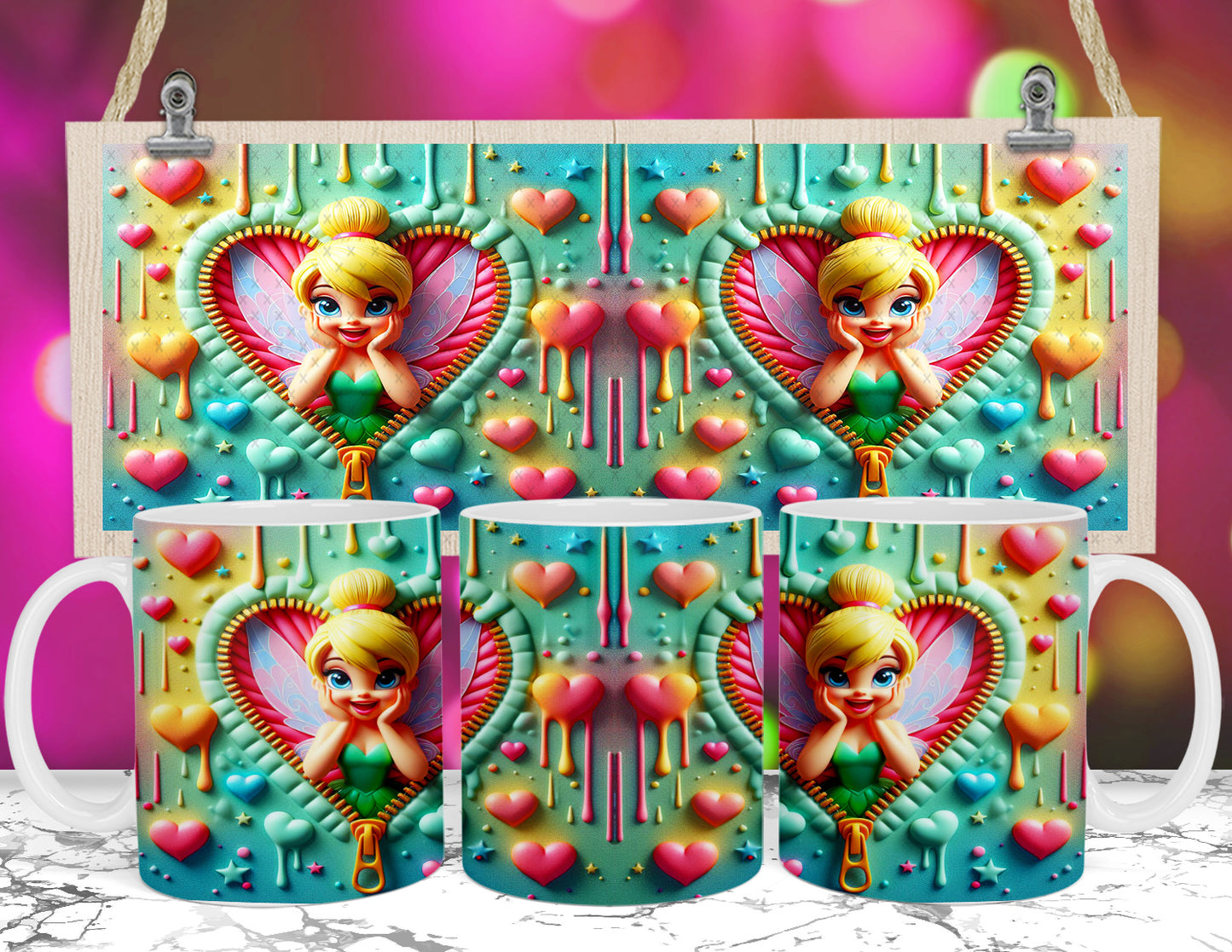 Cute Valentine Sublimation 11/15oz Mug Images Bundle