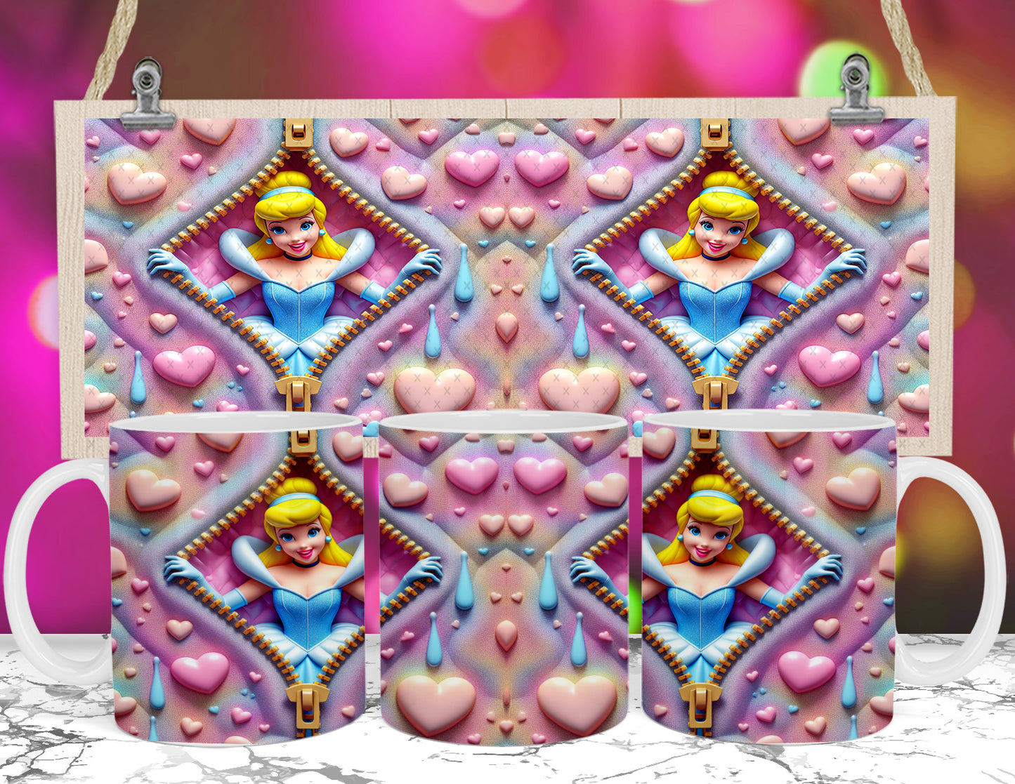 Cute Valentine Sublimation 11/15oz Mug Images Bundle