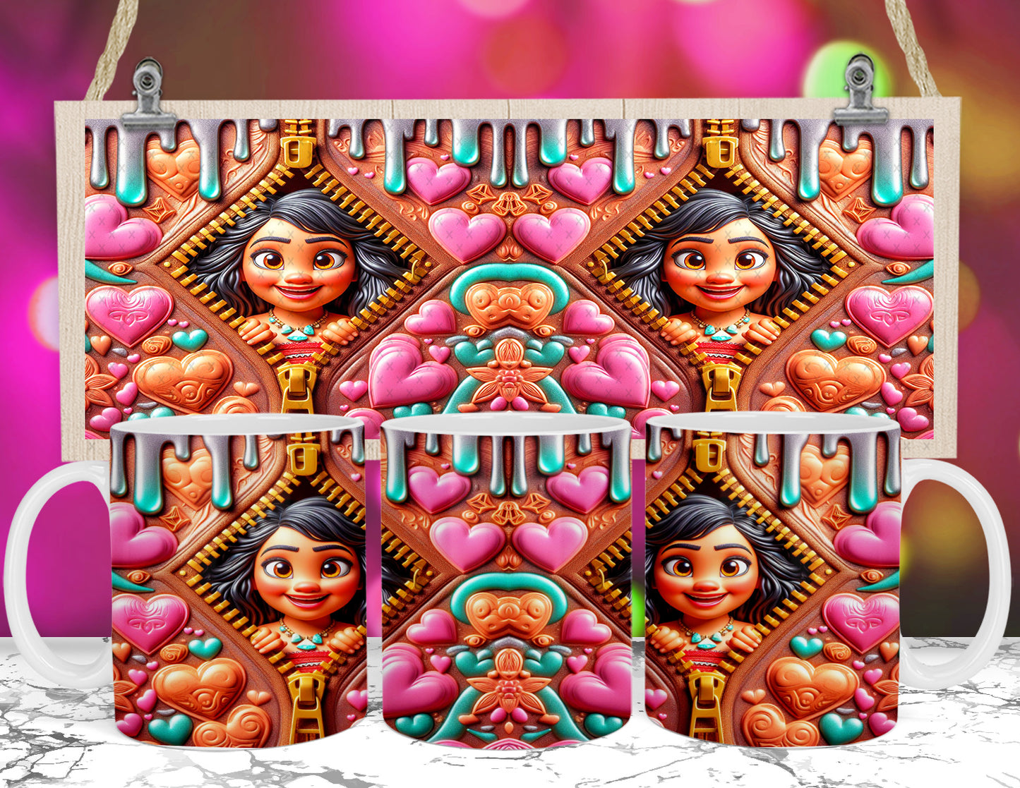 Cute Valentine Sublimation 11/15oz Mug Images Bundle