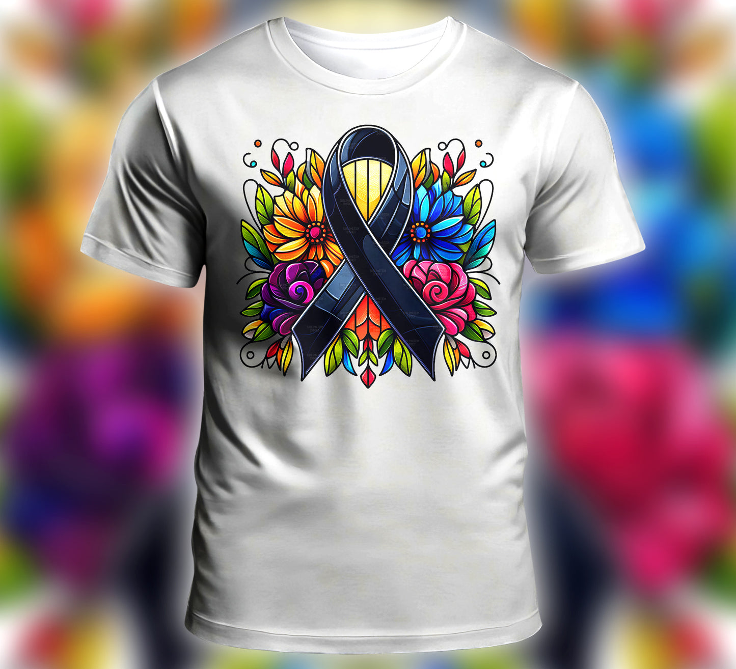 Cancer Sublimation T-Shirt Image Bundle