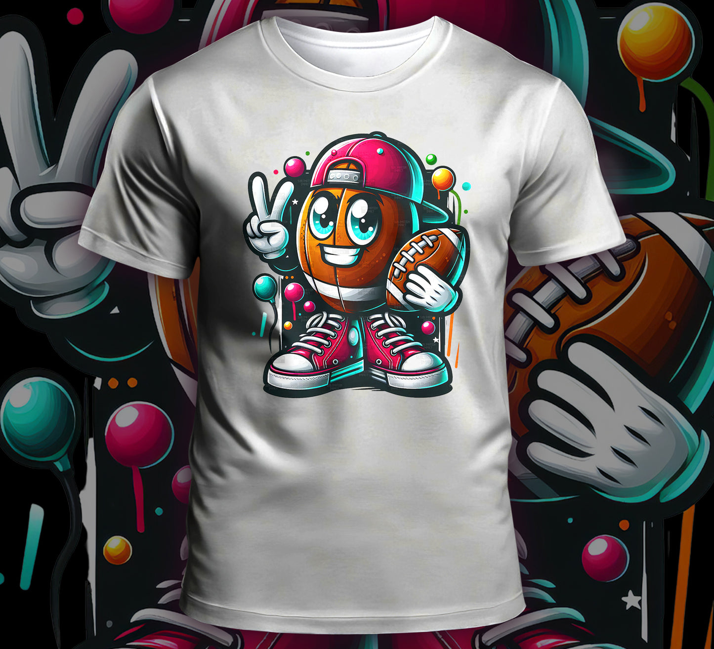 Sports Mascots Sublimation T-Shirt Image Bundle