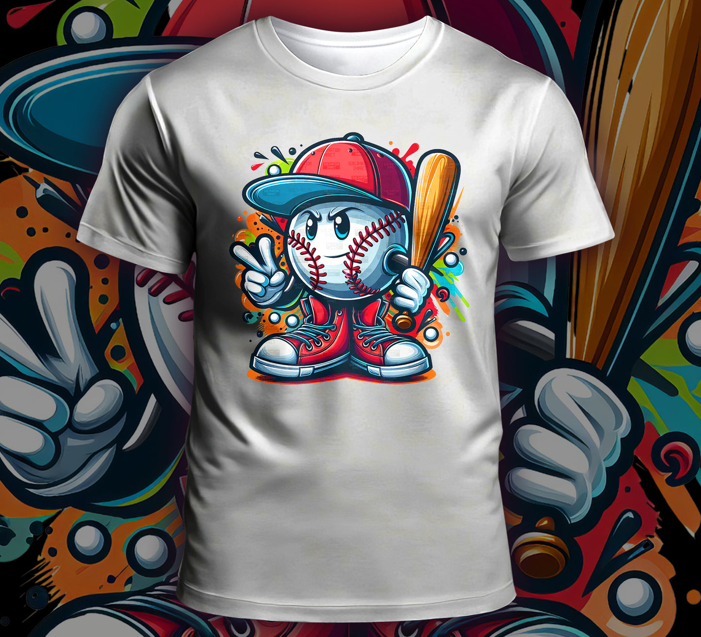 Sports Mascots Sublimation T-Shirt Image Bundle