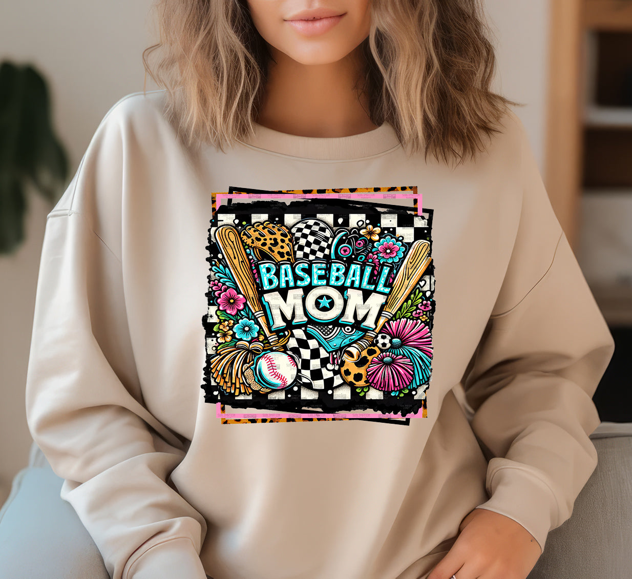 Retro Mom Sublimation/DTF T-shirt Images Bundle