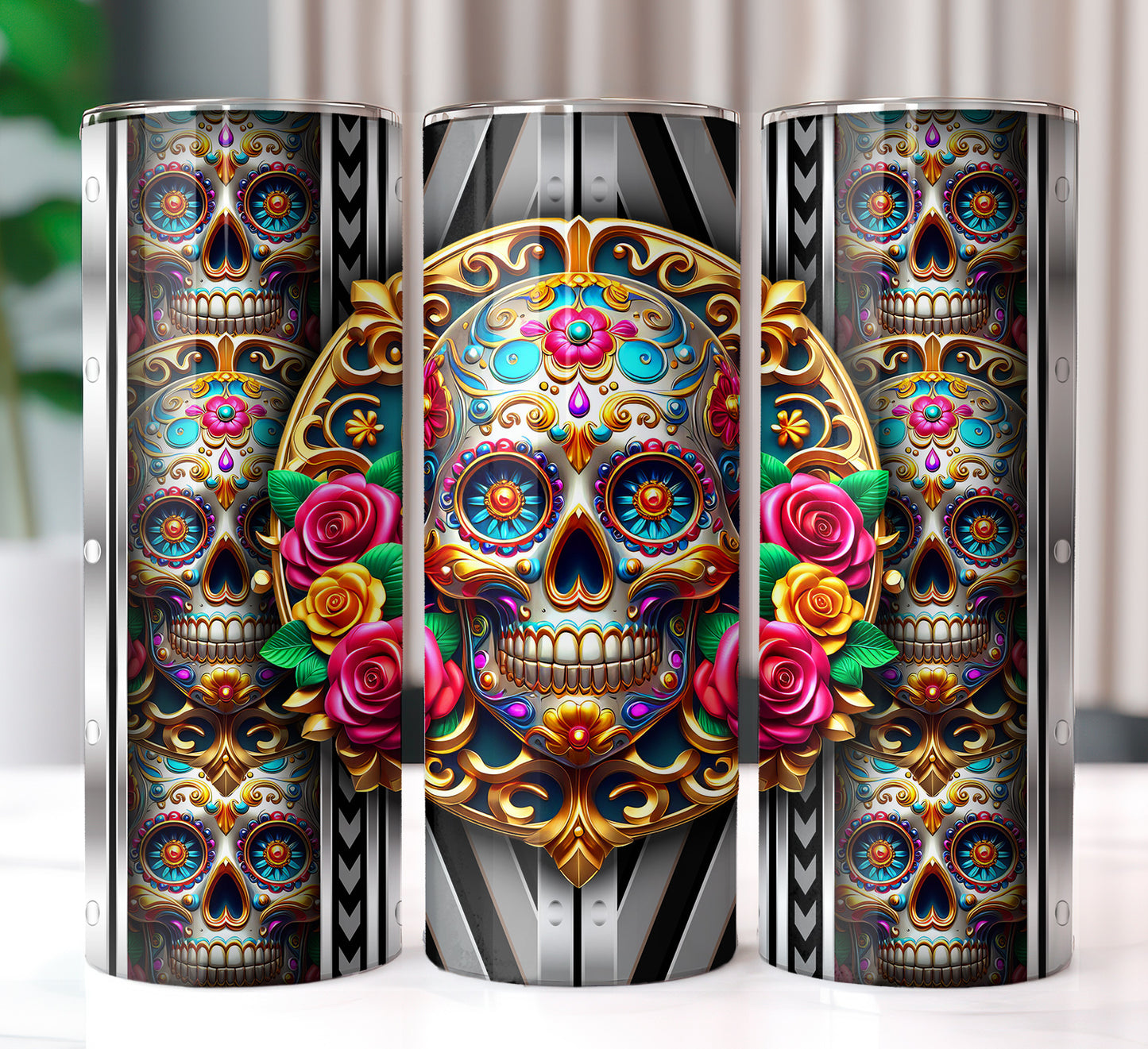 Sugarskull Sublimation 20oz Image Bundle