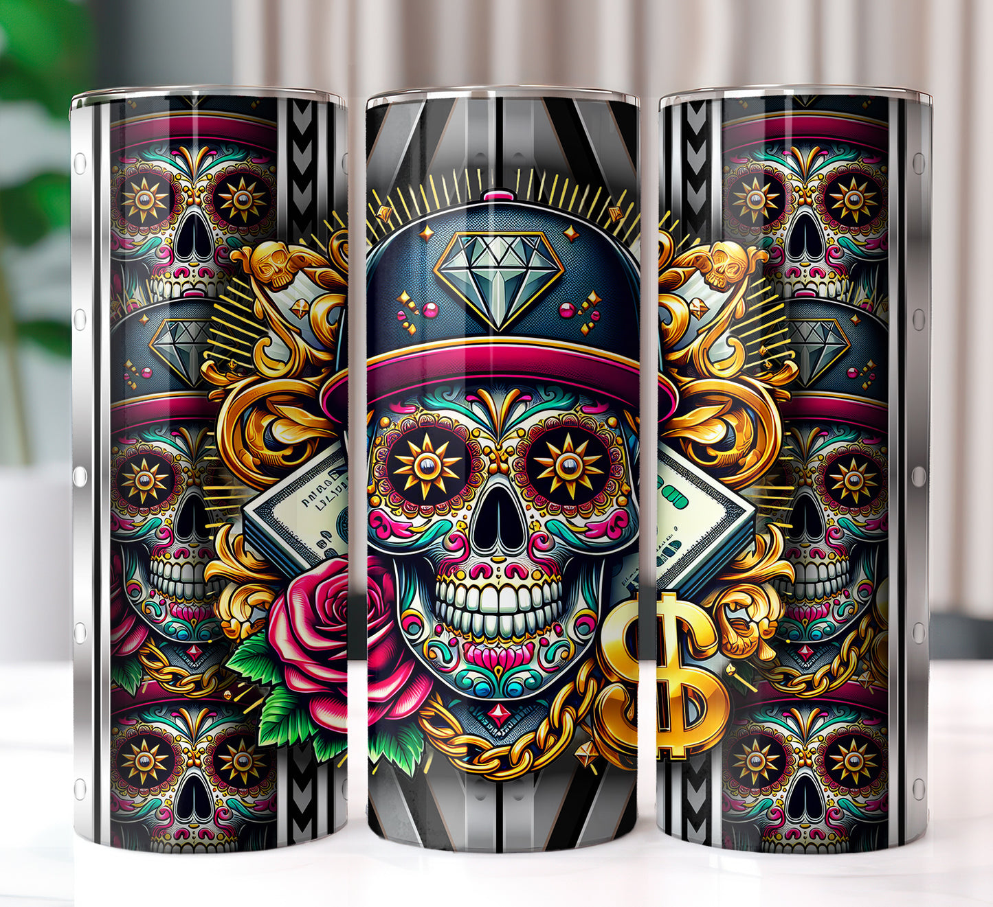 Sugarskull Sublimation 20oz Image Bundle