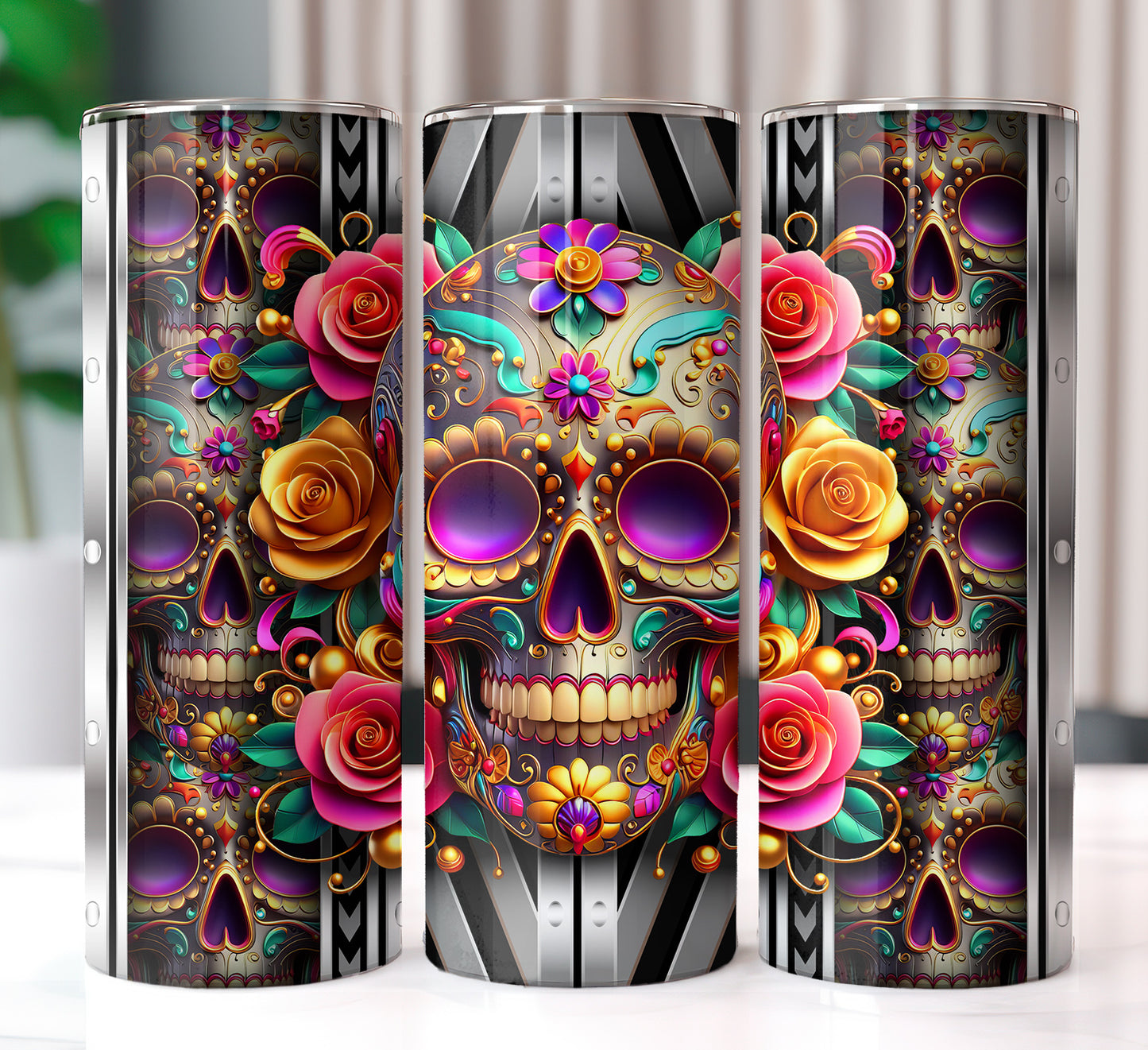 Sugarskull Sublimation 20oz Image Bundle