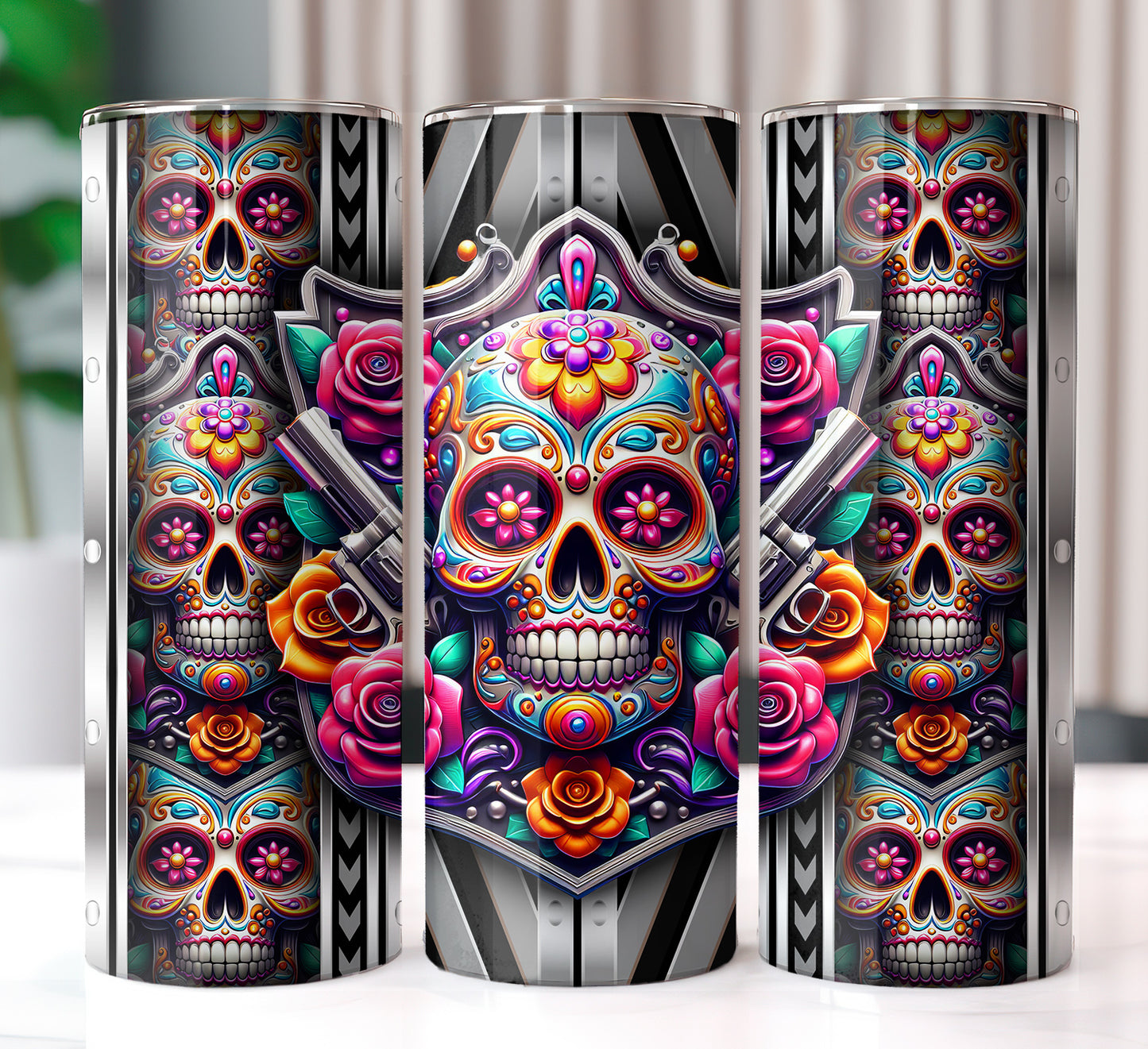 Sugarskull Sublimation 20oz Image Bundle