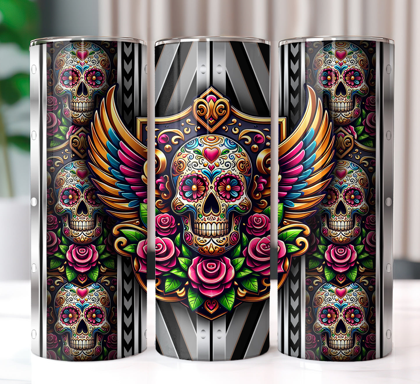 Sugarskull Sublimation 20oz Image Bundle