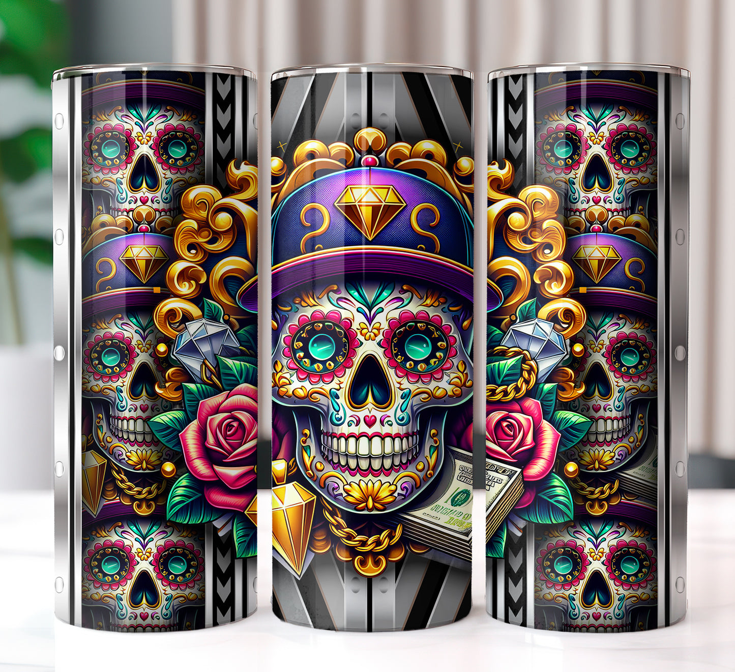 Sugarskull Sublimation 20oz Image Bundle