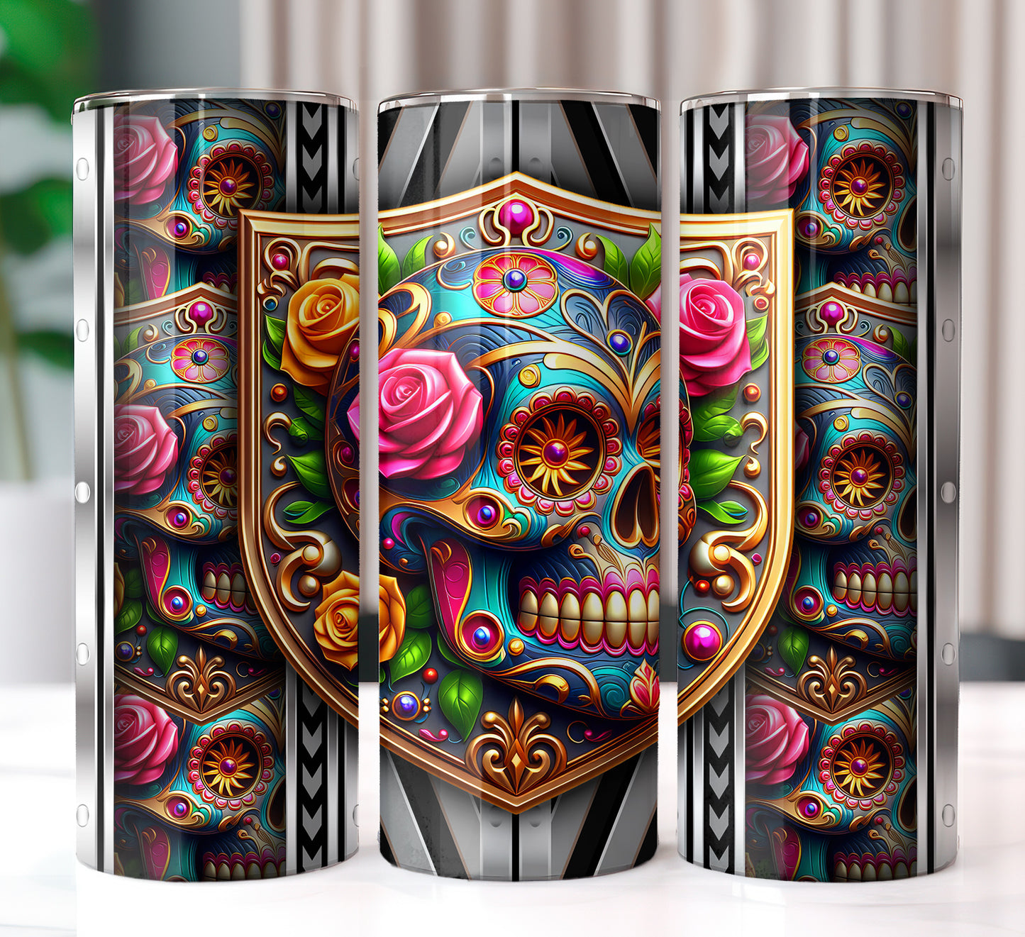 Sugarskull Sublimation 20oz Image Bundle