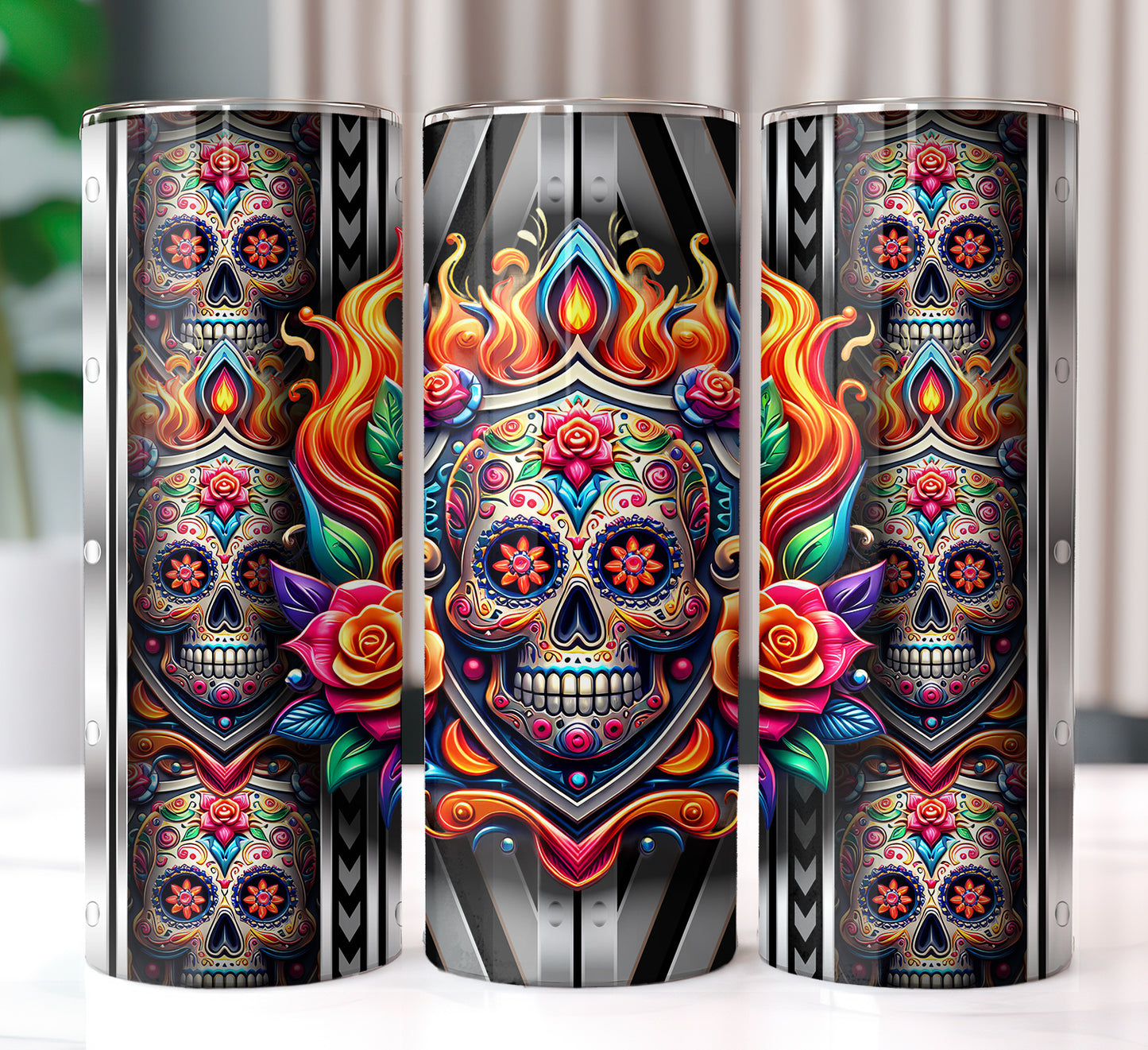 Sugarskull Sublimation 20oz Image Bundle