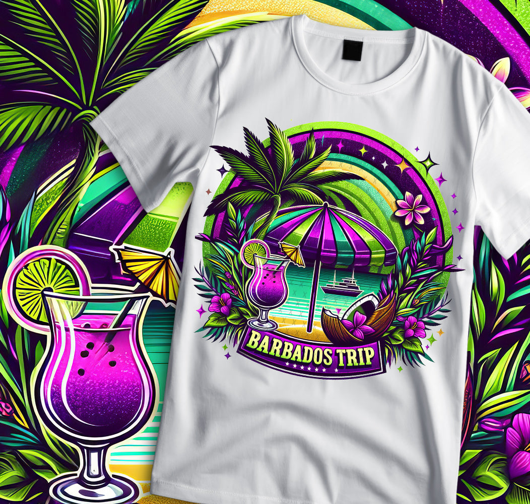 Vacay Sublimation/DTF T-shirt Images Bundle