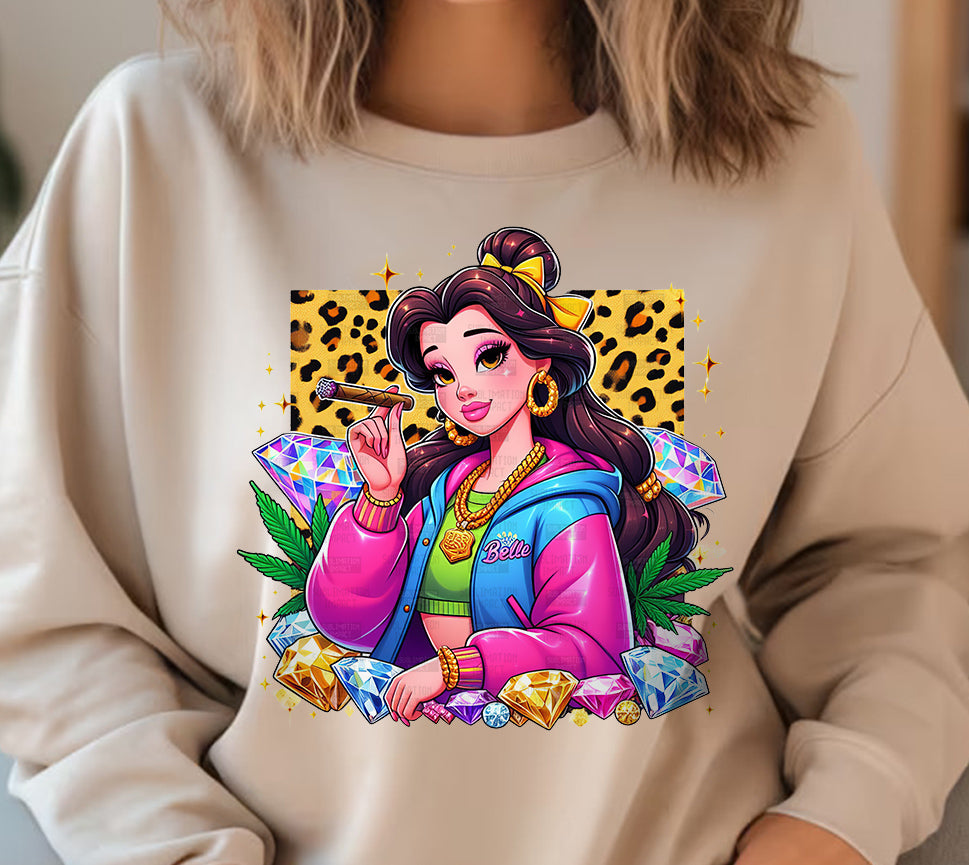 Weed Girl Sublimation/DTF T-shirt Images Bundle