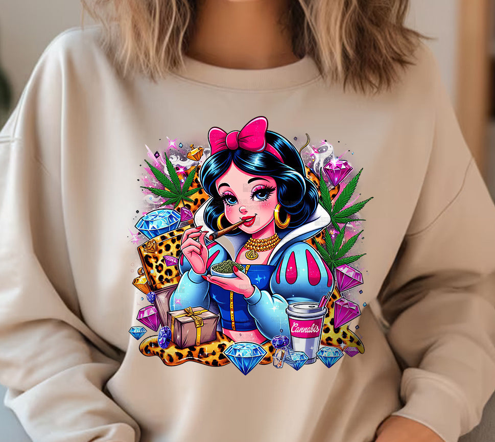 Weed Girl Sublimation/DTF T-shirt Images Bundle