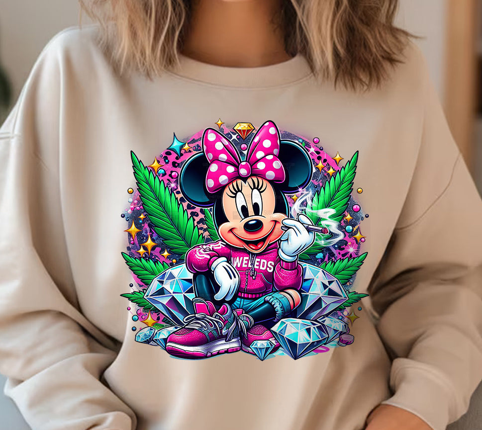 Weed Girl Sublimation/DTF T-shirt Images Bundle