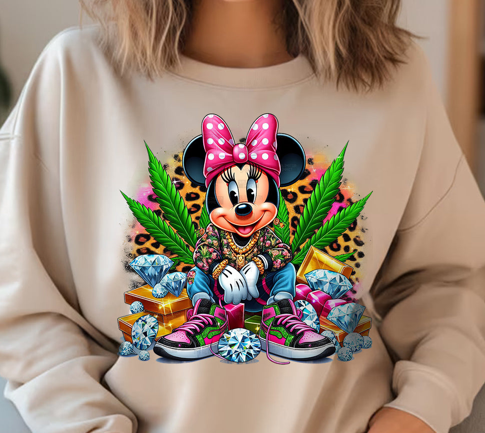 Weed Girl Sublimation/DTF T-shirt Images Bundle