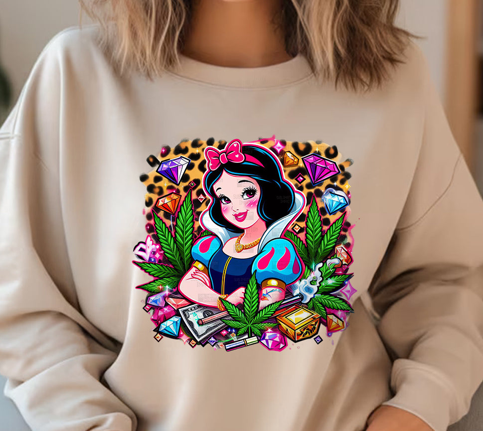 Weed Girl Sublimation/DTF T-shirt Images Bundle