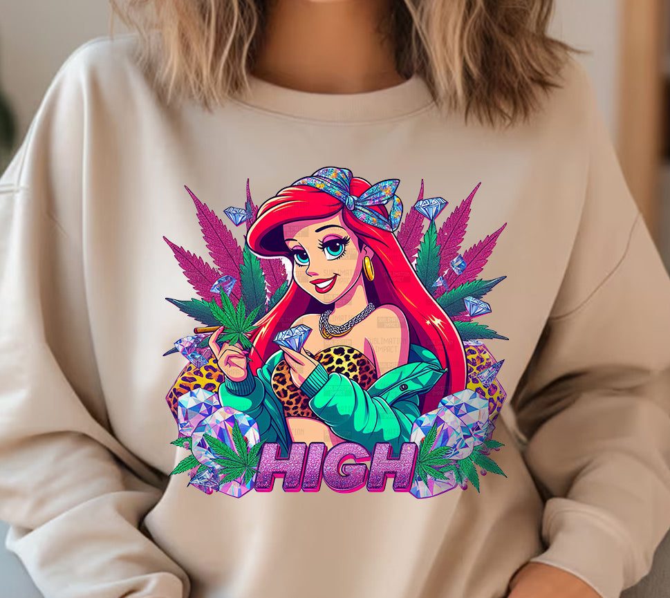 Weed Girl Sublimation/DTF T-shirt Images Bundle