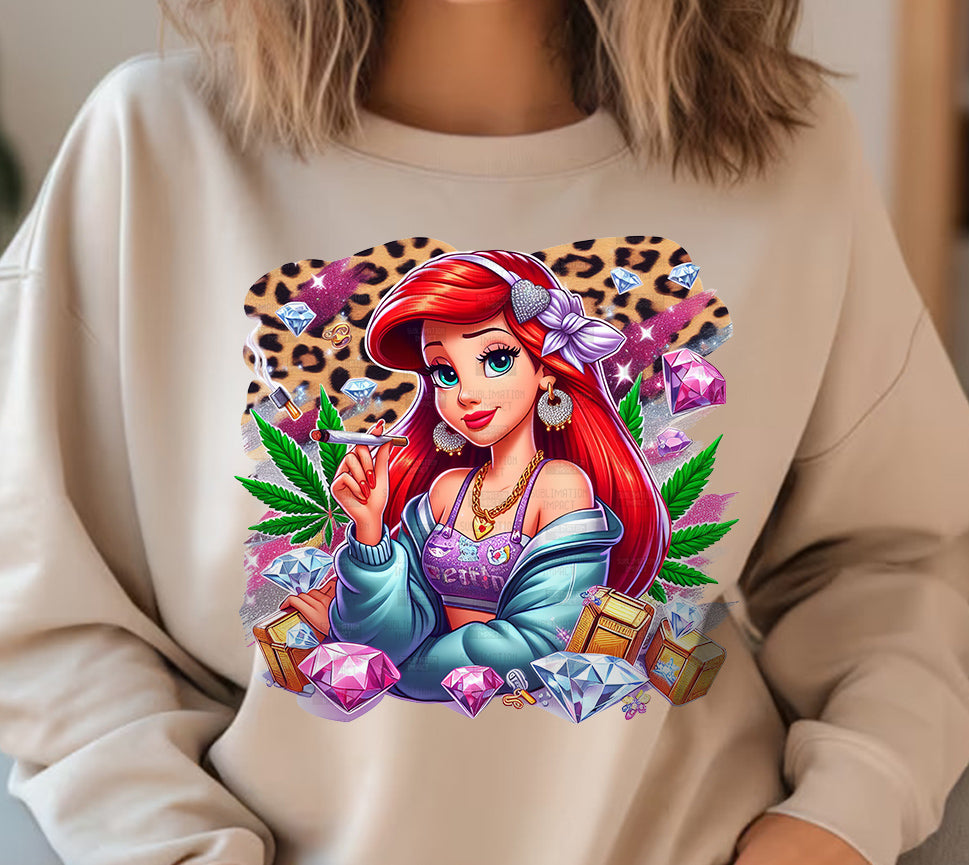 Weed Girl Sublimation/DTF T-shirt Images Bundle