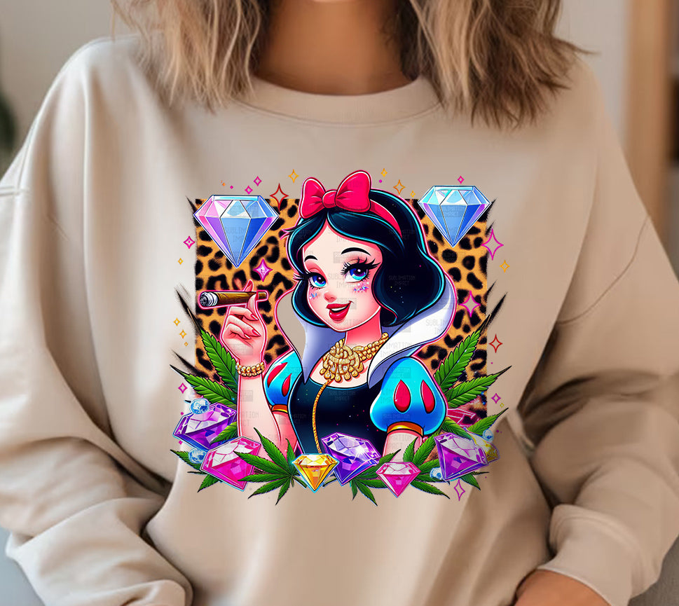 Weed Girl Sublimation/DTF T-shirt Images Bundle