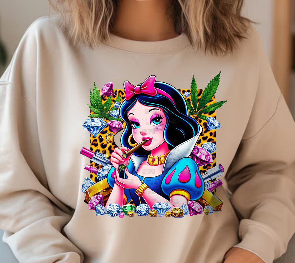 Weed Girl Sublimation/DTF T-shirt Images Bundle