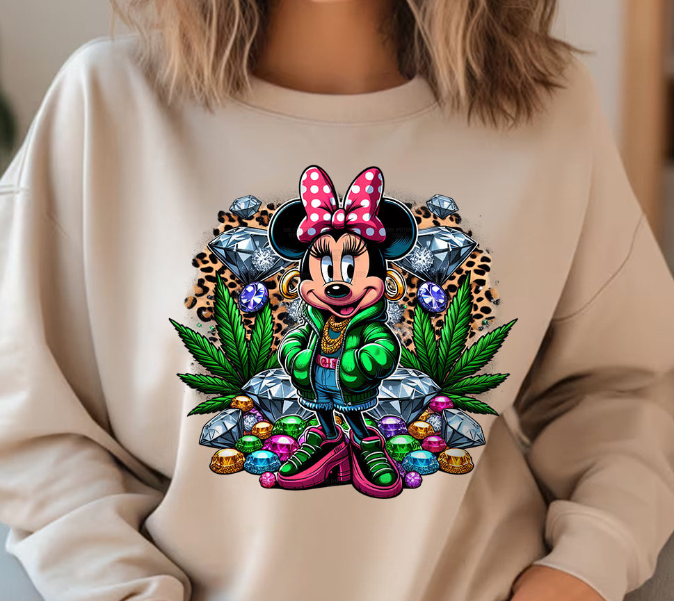 Weed Girl Sublimation/DTF T-shirt Images Bundle